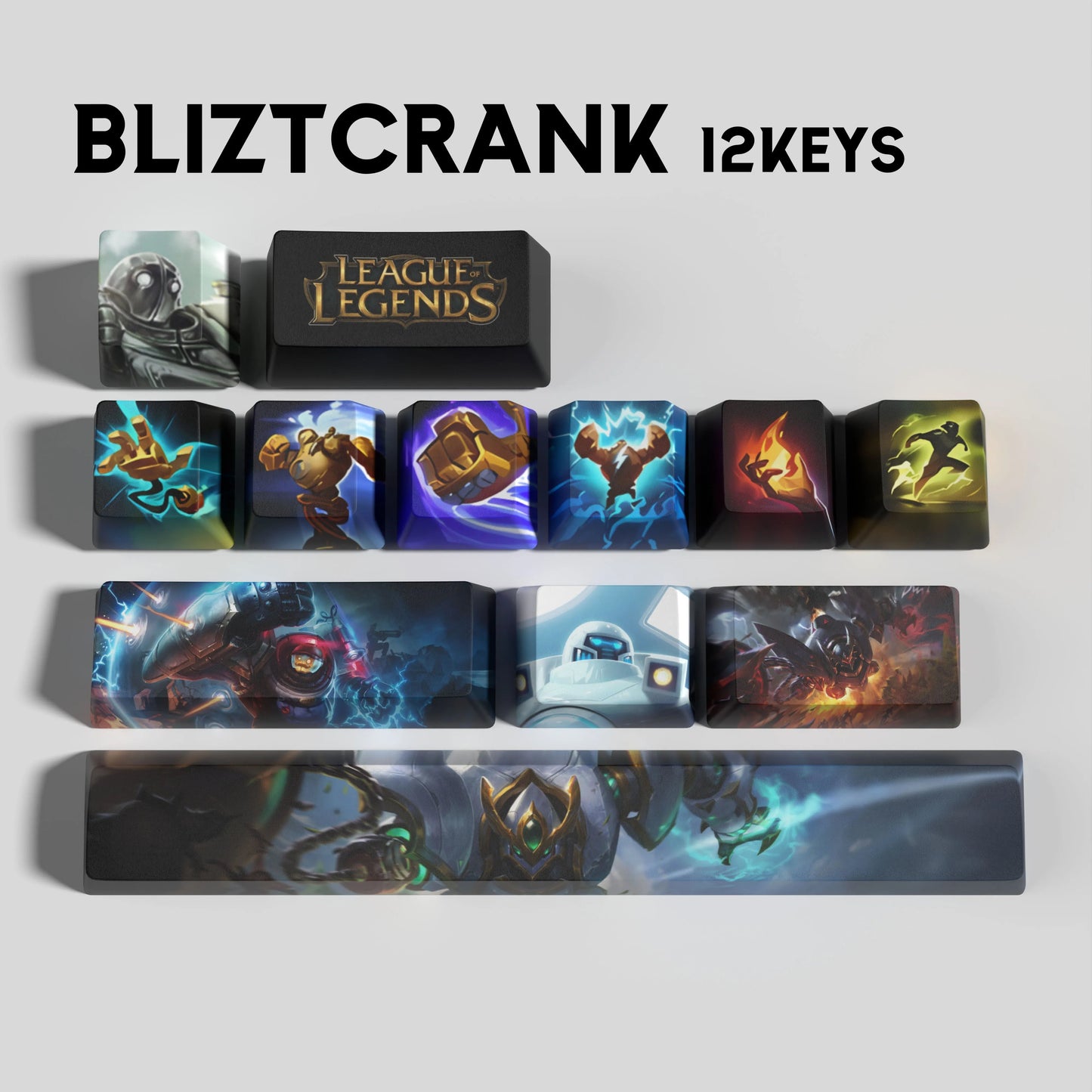 Atelier Blitzcrank Keycaps