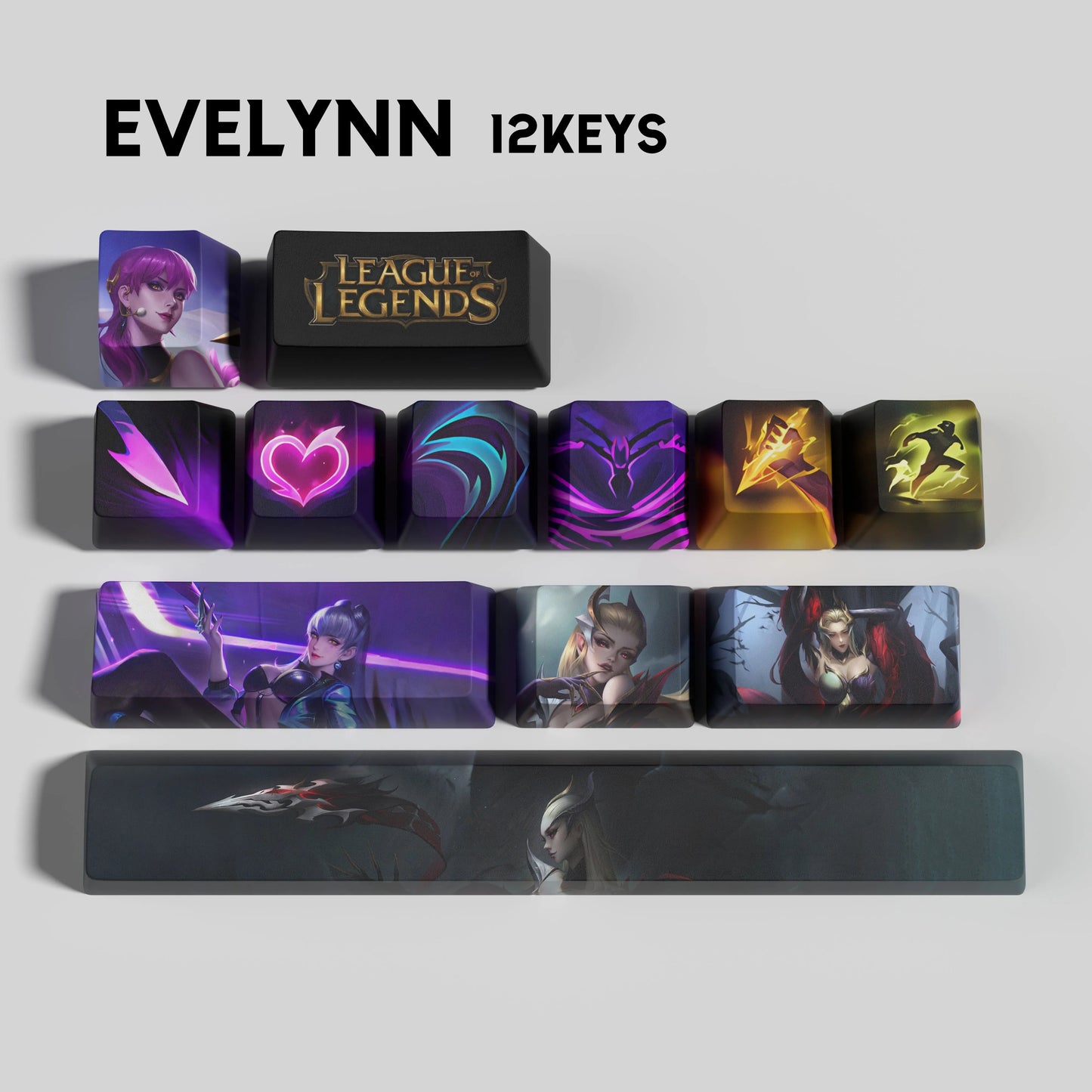 Atelier Evelynn Keycaps