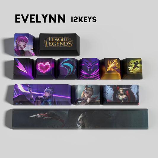 Atelier Evelynn Keycaps