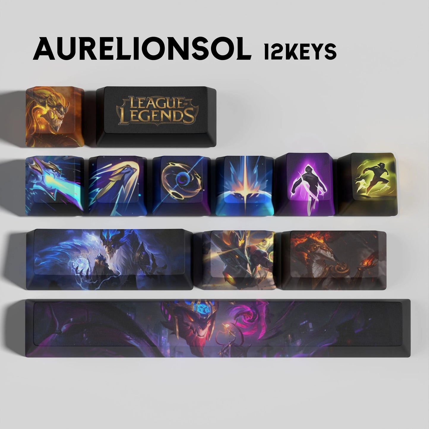 Atelier Aurelion Sol Keycaps