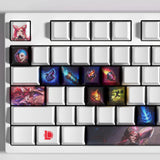 NEW SPECIAL EDITION League of Legends Jinx Keycaps – 14 Key