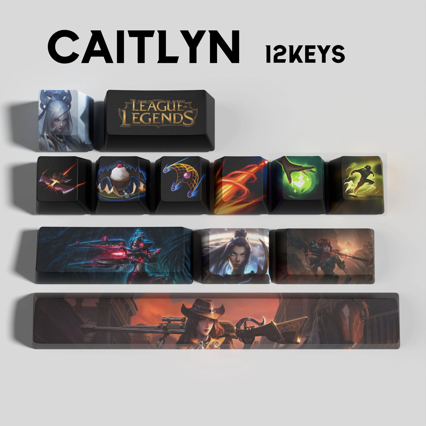 Atelier Caitlyn Keycaps