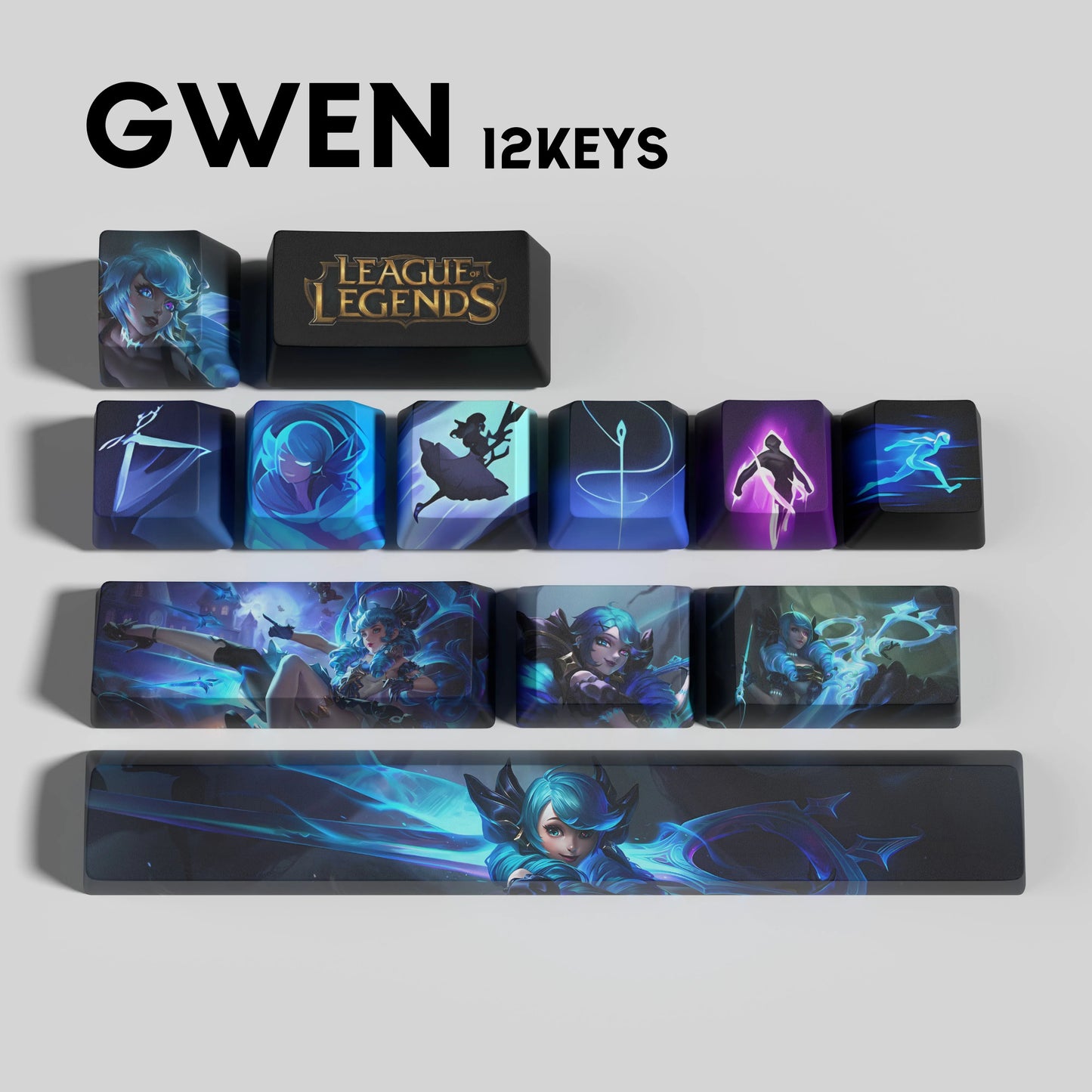 Atelier LoL Gwen Special Edition Keycaps