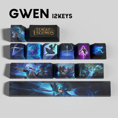 Atelier LoL Gwen Special Edition Keycaps