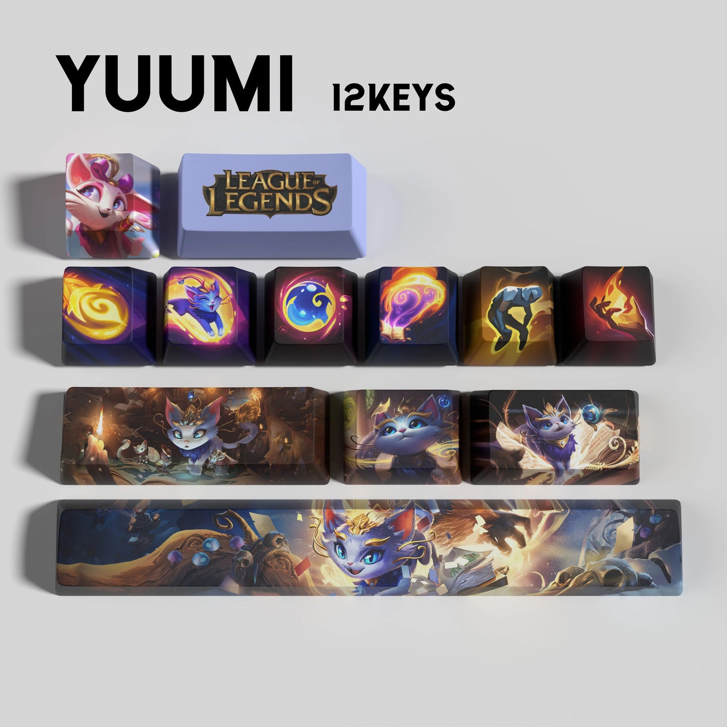 Atelier Yuumi Keycaps