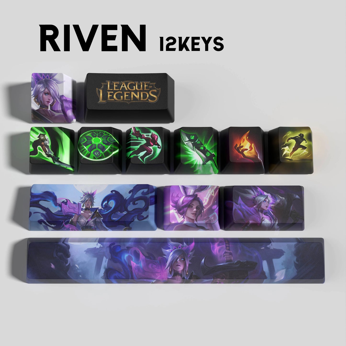 Atelier Riven Keycaps