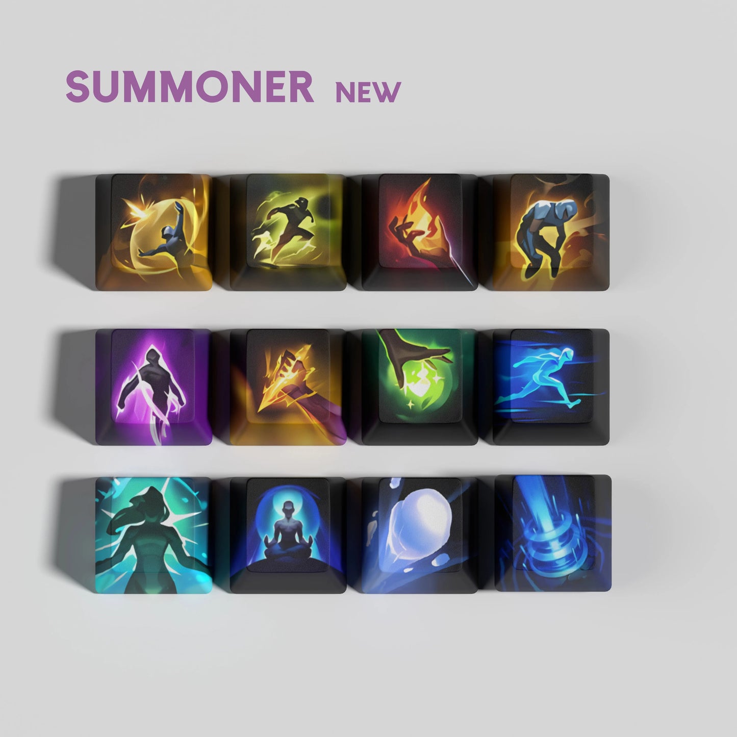 Atelier League of Legends Summoner Keycaps 12 Keys